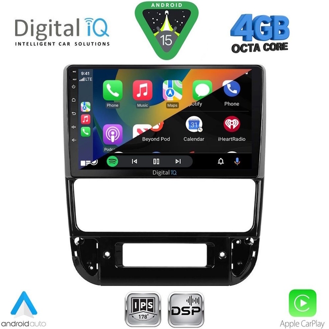 DIGITAL IQ RSG 6516_CPA (9inc) MULTIMEDIA TABLET for PEUGEOT 406 mod. 1998-2004