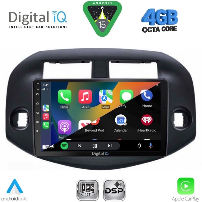 DIGITAL IQ RSG 6732_CPA (10inc) MULTIMEDIA TABLET for TOYOTA RAV 4 mod. 2006-2012