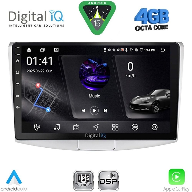 DIGITAL IQ RSG 6764_CPA (10inc) MULTIMEDIA TABLET for VW PASSAT mod. 2010-2015