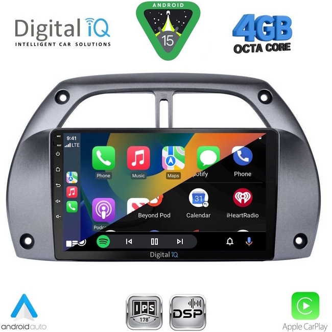 DIGITAL IQ RSG 6730_CPA A/C (9inc) MULTIMEDIA TABLET for TOYOTA RAV 4 mod. 2000-2006