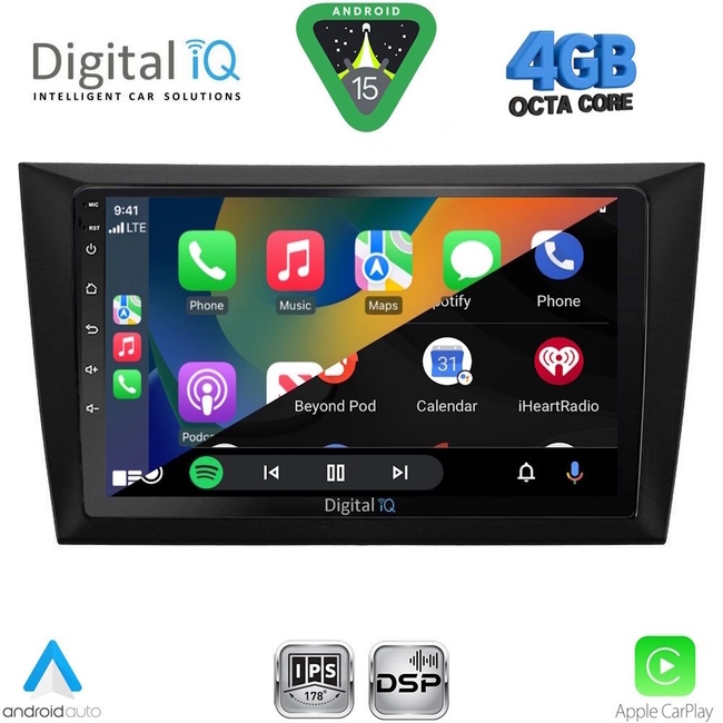 DIGITAL IQ RSG 6746_CPA  (9inc) MULTIMEDIA TABLET for GOLF 6 mod. 2009-2012