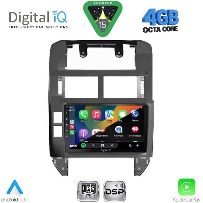 DIGITAL IQ RSG 6755_CPA (9inc) MULTIMEDIA TABLET for VW POLO mod. 2002-2009