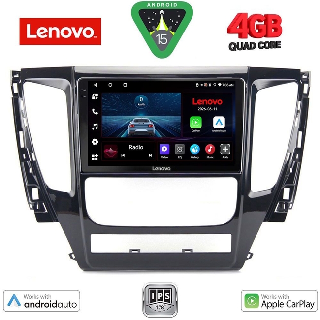LENOVO LVE 8447A_CPAA (9inc) MULTIMEDIA TABLET for MITSUBISHI PAJERO mod. 2013-2020