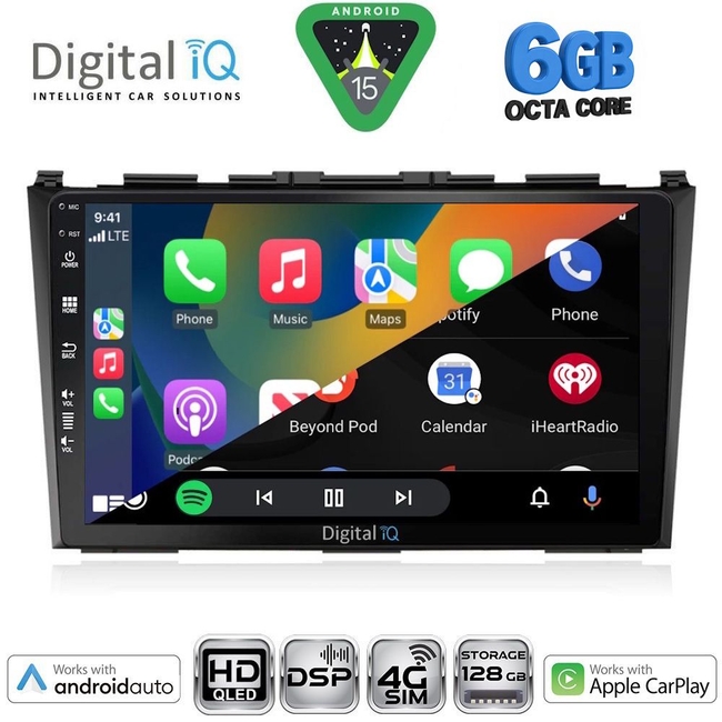 DIGITAL IQ BXF 17197_CPAA (9inc) MULTIMEDIA TABLET for HONDA CRV mod. 2006-2012