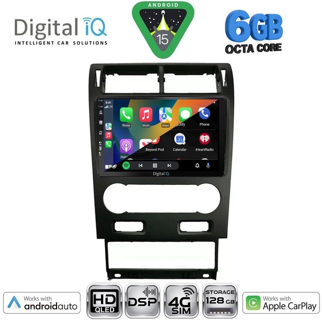 DIGITAL IQ BXF 17161A_CPAA (9inc) MULTIMEDIA TABLET for FORD MONDEO mod. 2003-2006