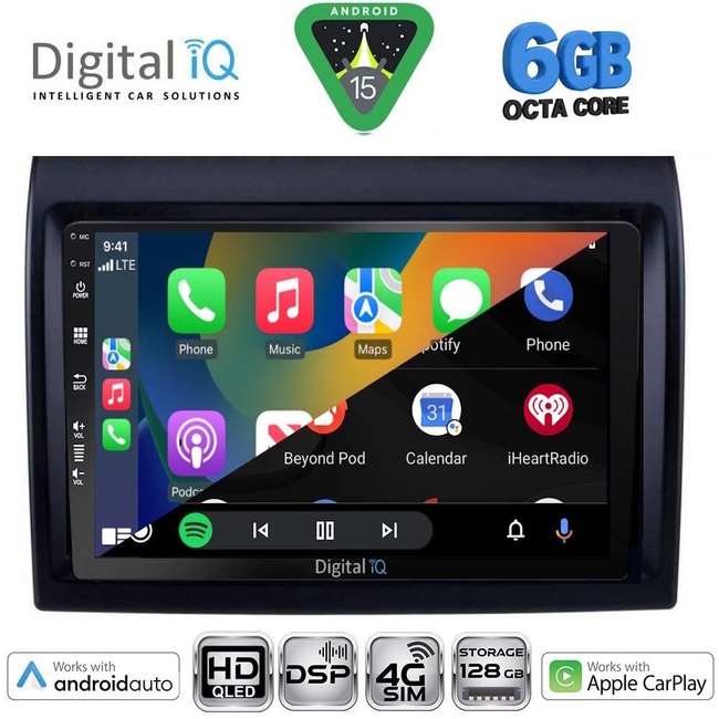 DIGITAL IQ BXF 17140_CPAA (9inc) MULTIMEDIA TABLET for FIAT DUCATO mod. 2006-2011