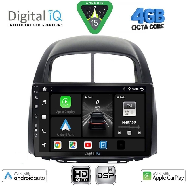 DIGITAL IQ BXF 17124_CPAA (10inc) MULTIMEDIA TABLET for DAIHATSU SIRION mod. 2006-2012