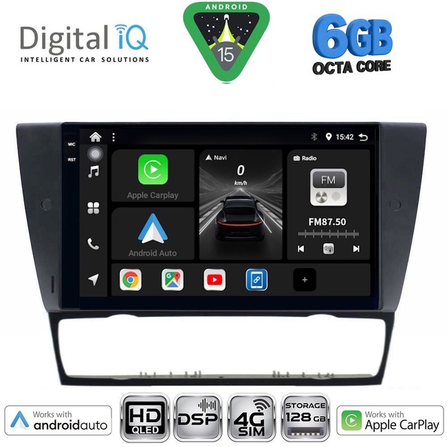 DIGITAL IQ BXF 17043_CPAA (9inc) MULTIMEDIA TABLET for BMW E90-E91-E92-E93 mod. 2005-2012