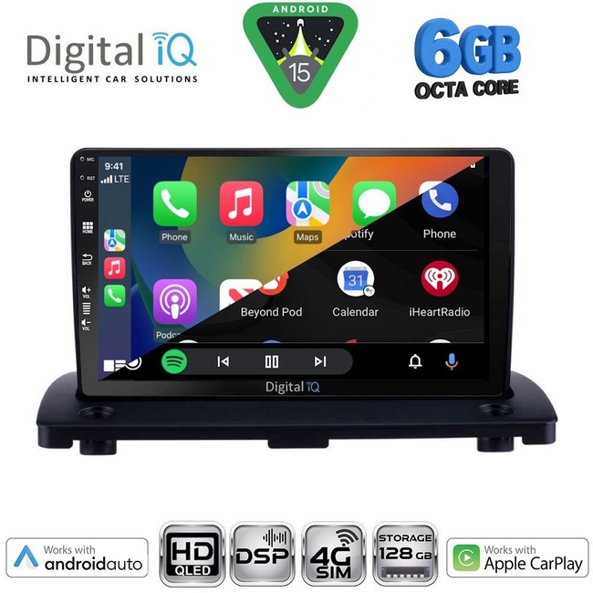 DIGITAL IQ BXF 17789_CPAA (9inc) MULTIMEDIA TABLET for VOLVO XC90 mod. 2002-2014