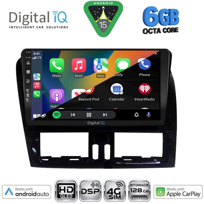 DIGITAL IQ BXF 17787_CPAA (9inc) MULTIMEDIA TABLET for VOLVO XC60 mod. 2009-2017