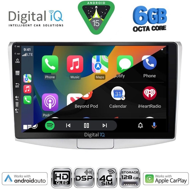 DIGITAL IQ BXF 17764_CPAA (10inc) MULTIMEDIA TABLET for VW PASSAT mod. 2010-2015