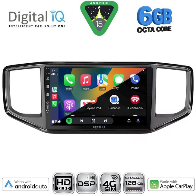 DIGITAL IQ BXF 17754_CPAA (9inc) MULTIMEDIA TABLET for VW AMAROK mod. 2017-2022
