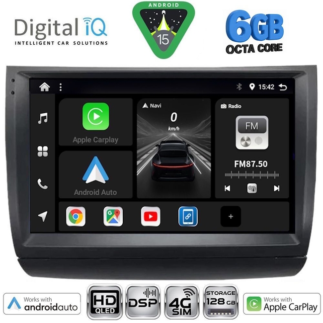 DIGITAL IQ BXF 17728_CPAA (9inc) MULTIMEDIA TABLET for TOYOTA PRIUS mod. 2003-2009