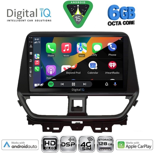 DIGITAL IQ BXF 17673_CPAA (9inc) MULTIMEDIA TABLET for SUZUKI BALENO mod. 2022-2026