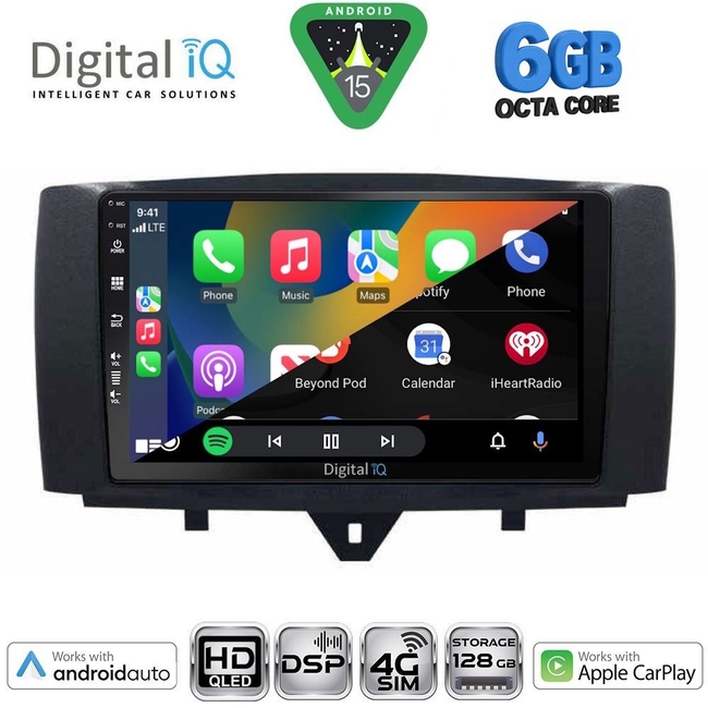 DIGITAL IQ BXF 17622_CPAA (9inc) MULTIMEDIA TABLET for SMART (451) mod. 2010-2015