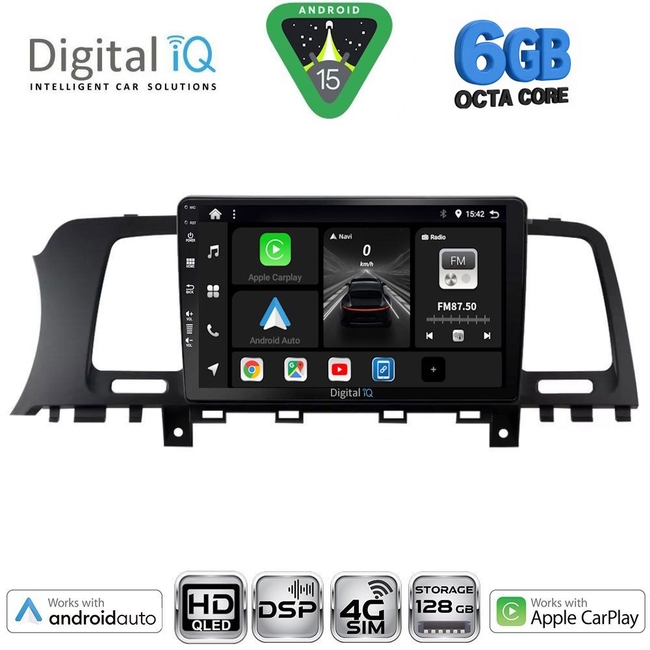 DIGITAL IQ BXF 17462_CPAA (9inc) MULTIMEDIA TABLET for NISSAN MURANO mod. 2007-2014