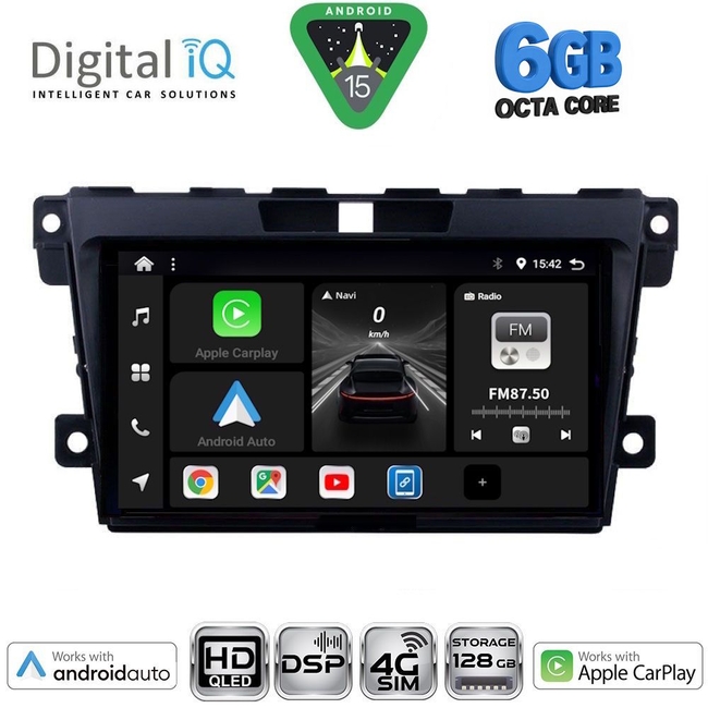 DIGITAL IQ BXF 17389_CPAA (9inc) MULTIMEDIA TABLET for MAZDA CX7 mod. 2006-2012