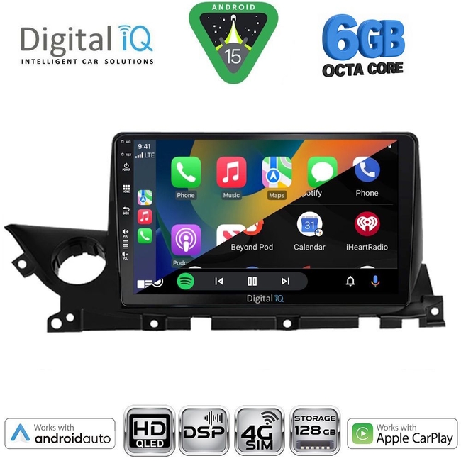 DIGITAL IQ BXF 17379B_CPAA (9inc) MULTIMEDIA TABLET for MAZDA 6 mod. 2021-2026