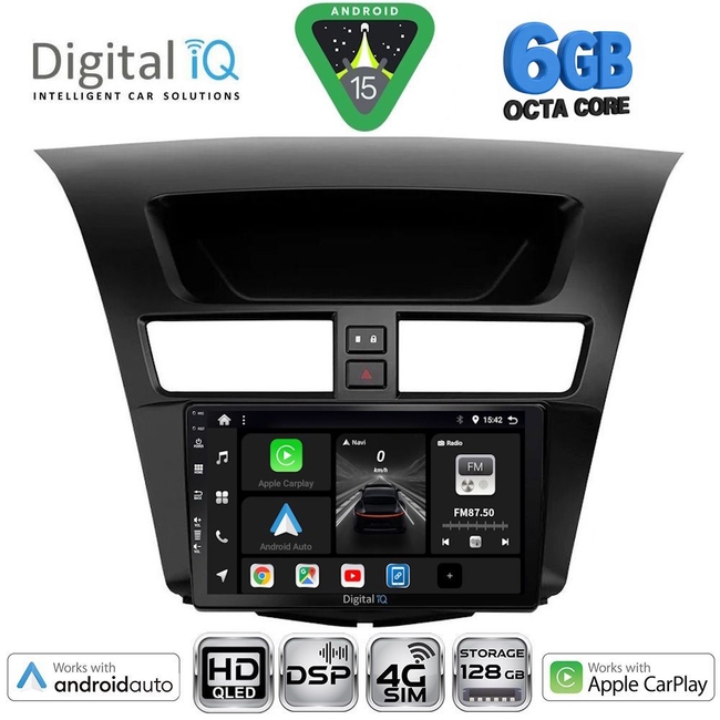 DIGITAL IQ BXF 17364_CPAA (9inc) MULTIMEDIA TABLET for MAZDA BT50 mod. 2012-2019