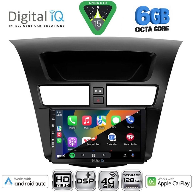 DIGITAL IQ BXF 17364_CPAA (9inc) MULTIMEDIA TABLET for MAZDA BT50 mod. 2012-2019