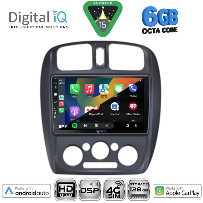 DIGITAL IQ BXF 17363_CPAA (9inc) MULTIMEDIA TABLET for MAZDA 323 mod. 1998-2004