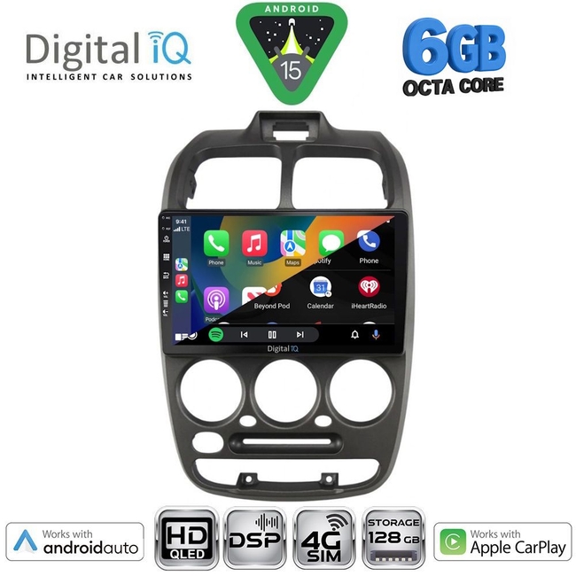 DIGITAL IQ BXF 17246_CPAA (9inc) MULTIMEDIA TABLET for HYUNDAI ACCENT mod. 1999-2004