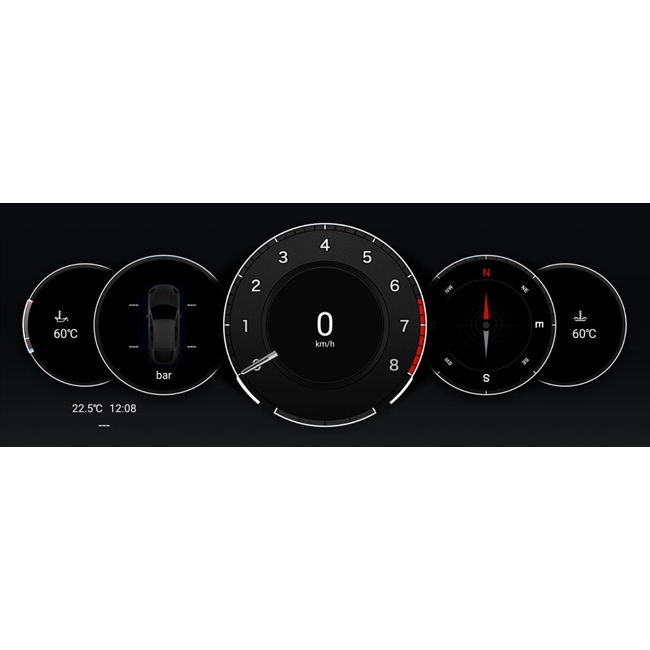 DIGITAL IQ TOP 738_CPA (12.3" + 12.3") (PCM 3.1) DUAL SCREEN MULTIMEDIA SYSTEM for PORSCHE MACAN mod. 2014-2016