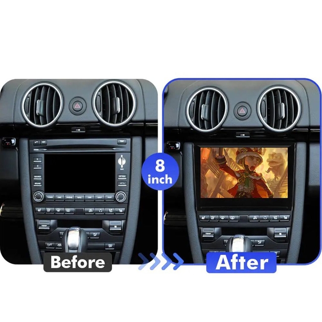 DIGITAL IQ TPG 634_CPA (8inc) (PCM 2) MULTIMEDIA SYSTEM for PORSCHE BOXSTER - CAYMAN - 911 mod. 2005-2008