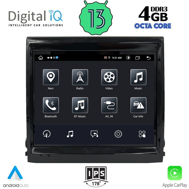 DIGITAL IQ TOP 632_CPA (8.4inc) (PCM 4) MULTIMEDIA SYSTEM for PORSCHE CAYENNE mod. 2016-2017