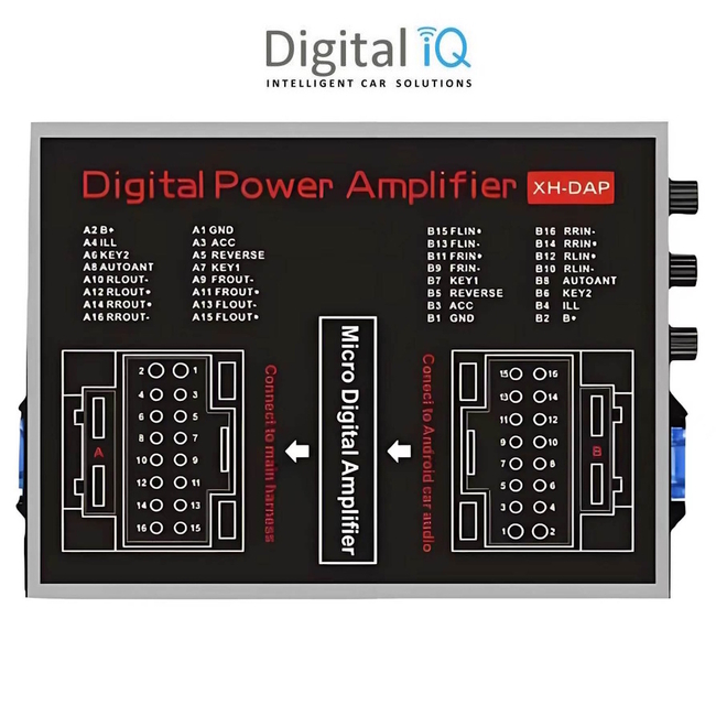 DIGITAL IQ XH-DAP 430 (240W, 4 CHANNEL AMPLIFIER for ANDROID units)