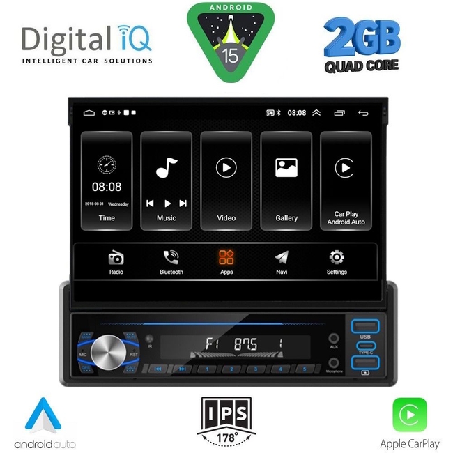 DIGITAL IQ TOP 230_CPA (7"_DECK) MULTIMEDIA 1DIN