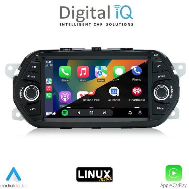 DIGITAL IQ BLA 055_CPA (7" DECK) MULTIMEDIA LINUX SYSTEM for FIAT TIPO mod. 2015-2023