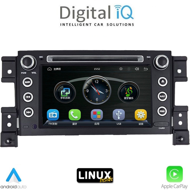 DIGITAL IQ BLA 054_CPA (7" DECK) MULTIMEDIA LINUX SYSTEM for SUZUKI GRAND VITARA mod. 2005-2015