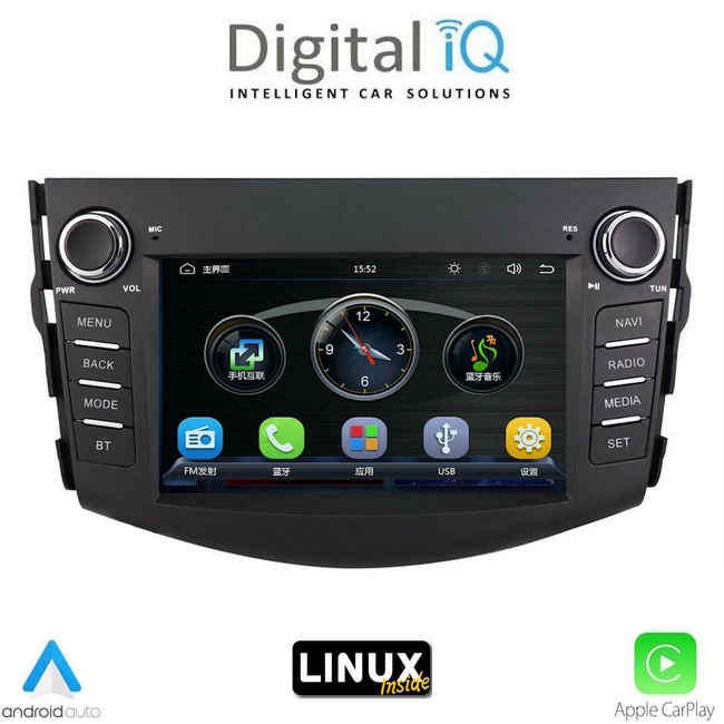 DIGITAL IQ BLA 017_CPA (7" DECK) MULTIMEDIA LINUX SYSTEM for TOYOTA RAV 4 mod. 2006-2012