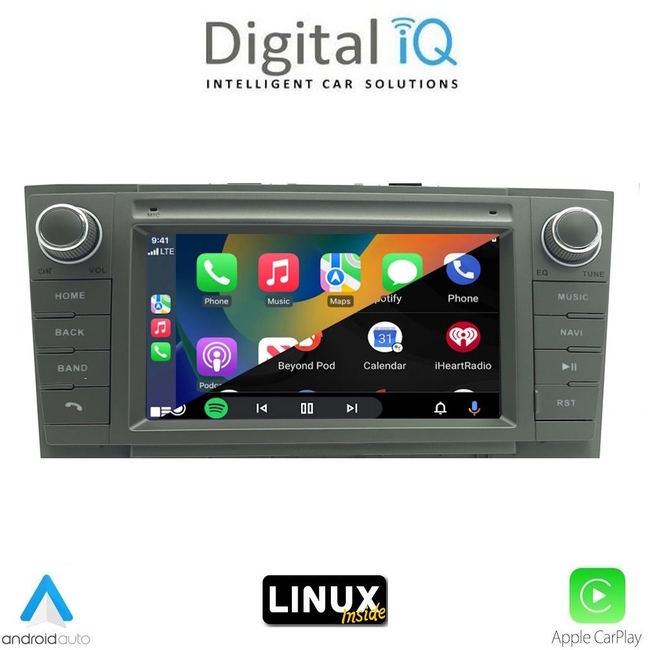 DIGITAL IQ BLA 009GR_CPA (7" DECK) MULTIMEDIA LINUX SYSTEM for TOYOTA AVENSIS T27 mod. 2009-2016 (GRAY)