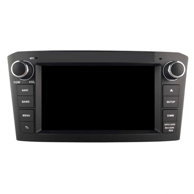 DIGITAL IQ BLD 209GR_CPA (7" DECK) MULTIMEDIA OEM for TOYOTA AVENSIS (T27) mod. 2009-2016 (GRAY)