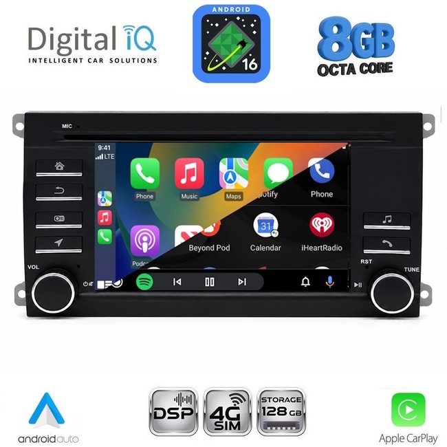 DIGITAL IQ BLM 543_CPA (7" DECK) MULTIMEDIA OEM for PORSCHE CAYENNE mod. 2002-2011