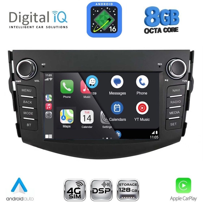 DIGITAL IQ BLM 517_CPA (7" DECK) MULTIMEDIA OEM for TOYOTA RAV 4 mod. 2006-2012