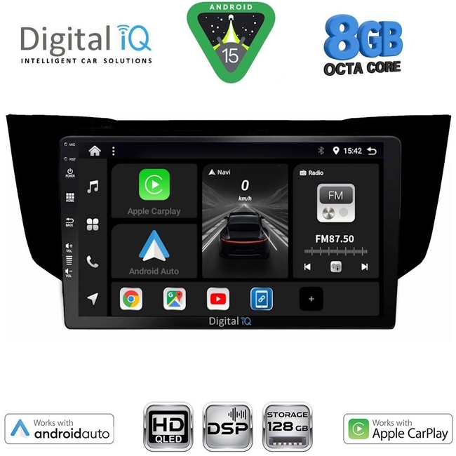 DIGITAL IQ BXF 18345BL_CPAA (9inc) MULTIMEDIA TABLET for LEXUS RX 300 – 400 mod. 2003-2008