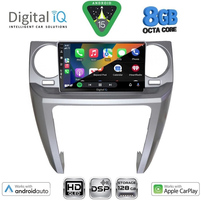 DIGITAL IQ BXF 18335_CPAA (9inc) MULTIMEDIA TABLET for LAND ROVER DISCOVERY 3 mod. 2004-2009
