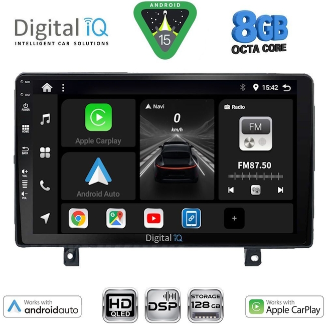 DIGITAL IQ BXF 18485_CPAA (9inc) MULTIMEDIA TABLET for OPEL ASTRA H mod. 2004-2010