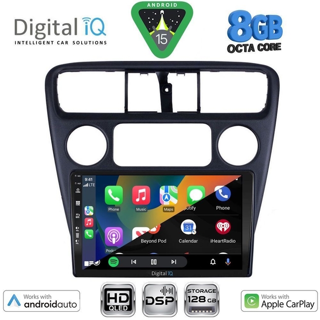 DIGITAL IQ BXF 18181_CPAA (9inc) MULTIMEDIA TABLET for HONDA ACCORD COUPE mod. 1998-2004