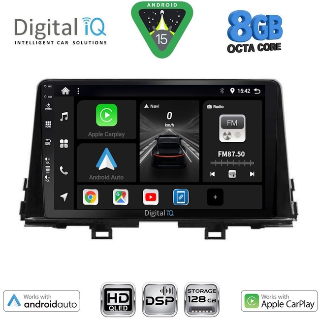 DIGITAL IQ BXF 18309_CPAA (9inc) MULTIMEDIA TABLET for KIA PICANTO mod. 2017-2021