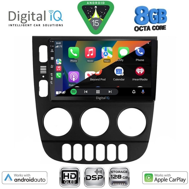 DIGITAL IQ BXF 18413_CPAA (9inc) MULTIMEDIA TABLET for MERCEDES ML (W163) mod. 2002-2005
