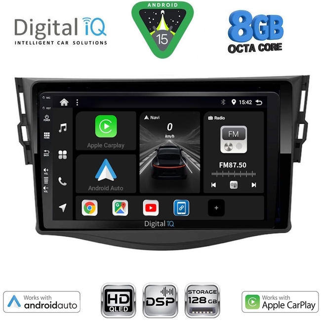 DIGITAL IQ BXF 18731_CPAA (9inc) MULTIMEDIA TABLET for TOYOTA RAV 4 mod. 2006-2012