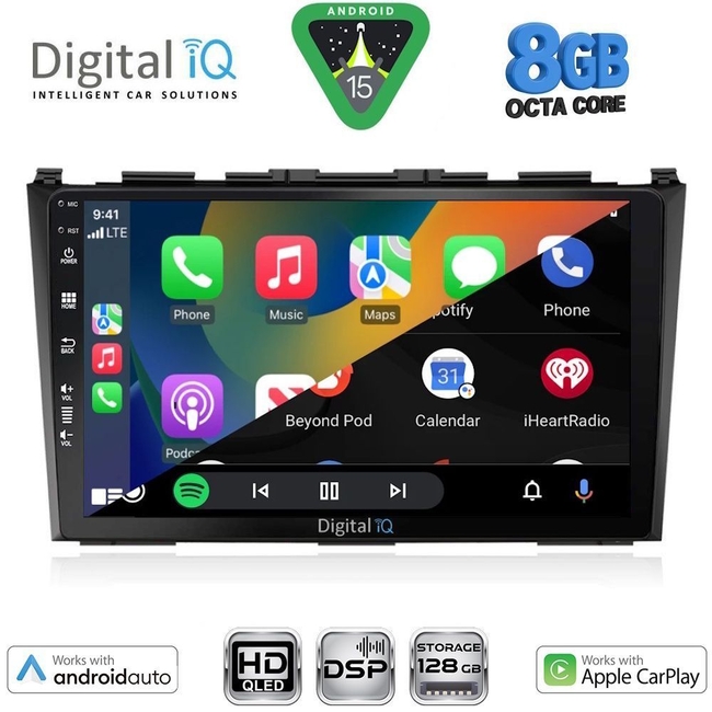 DIGITAL IQ BXF 18197_CPAA (9inc) MULTIMEDIA TABLET for HONDA CRV mod. 2006-2012