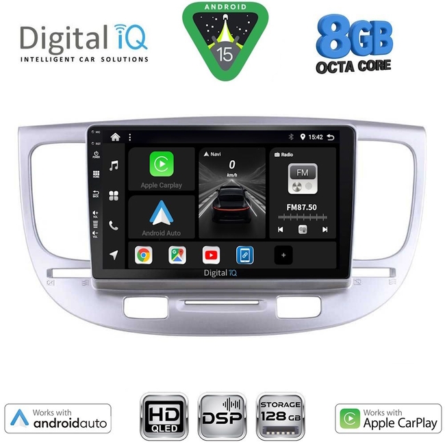 DIGITAL IQ BXF 18313_CPAA (9inc) MULTIMEDIA TABLET for KIA RIO mod. 2005-2011