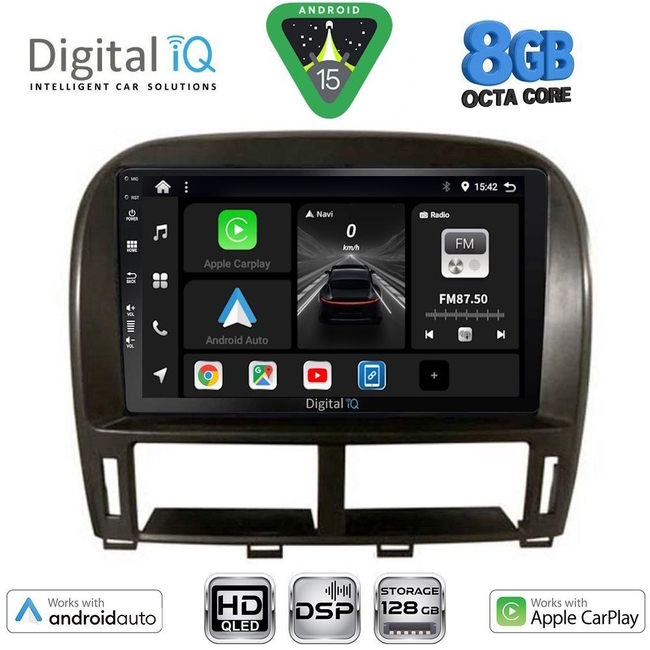 DIGITAL IQ BXF 18343_CPAA (9inc) MULTIMEDIA TABLET for LEXUS LS 430 – XF 430 mod. 2000-2006