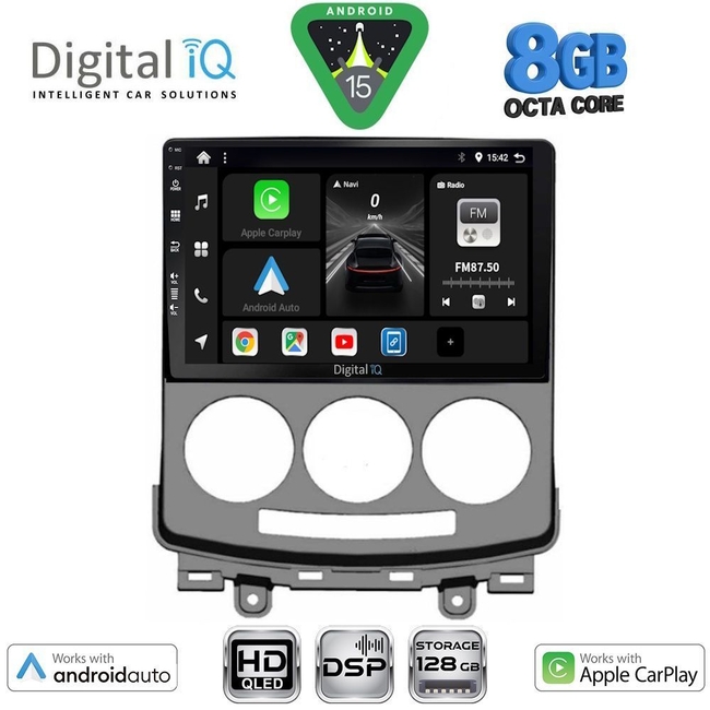 DIGITAL IQ BXF 18370_CPAA (9inc) MULTIMEDIA TABLET for MAZDA 5  mod. 2004-2010
