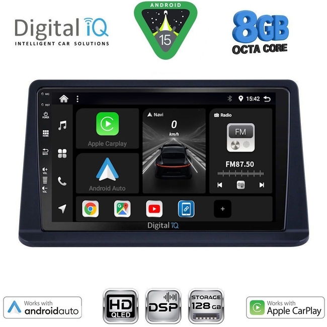 DIGITAL IQ BXF 18445_CPAA (9inc) MULTIMEDIA TABLET for MITSUBISHI PAJERO mod. 1999-2006